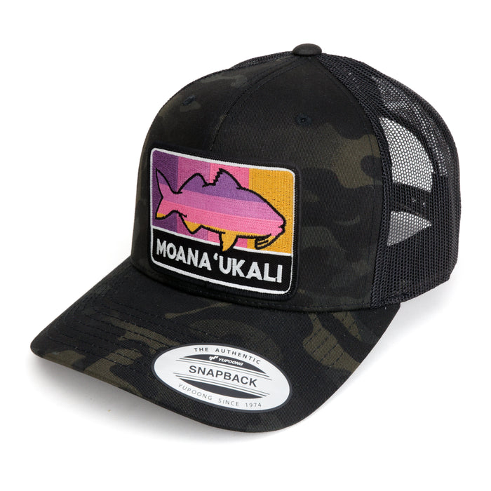 HFG - Moana 'Ukali (Goatfish) MultiCam® Black Classic Snapback Trucker Hat