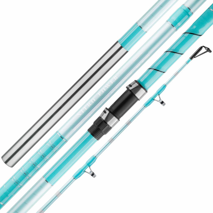 Nitro Ulua Rod Metallic Light Blue (Heavy Action)