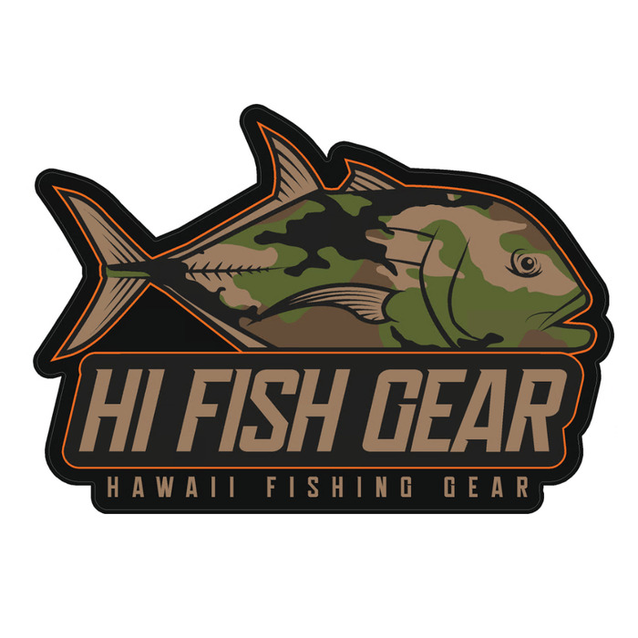 Hawaii Fishing Gear Stickers