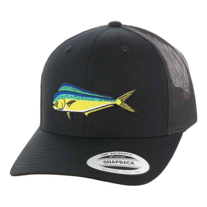 HFG - MahiMahi Black Classic Snapback Trucker Hat