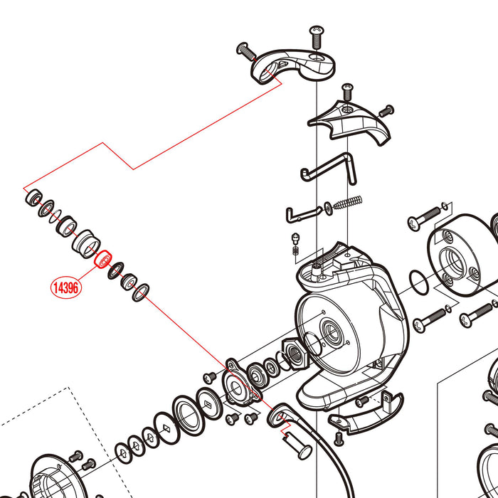 Shimano Line Roller Bearing for Saragosa SW A